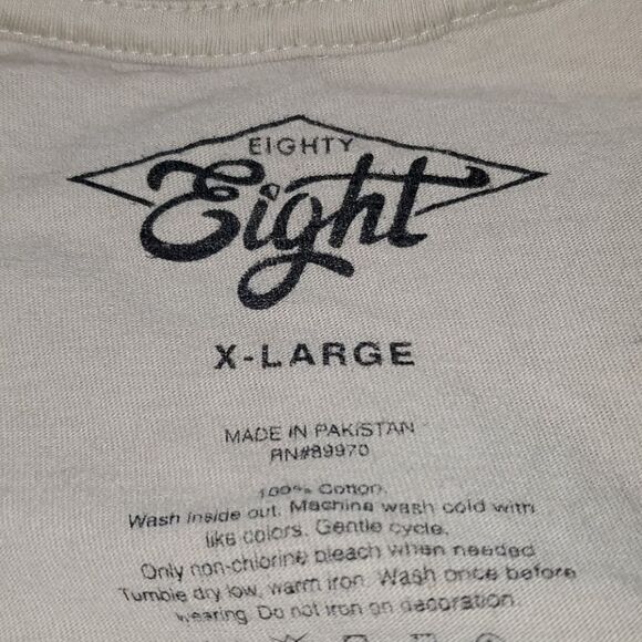 California Republic Eighty Eight T Shirt XL - Picture 4 of 4